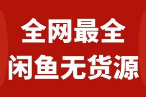 月入3w 的闲鱼无货源保姆级教程2.0：新手小白从0-1开店盈利手把手干货教学