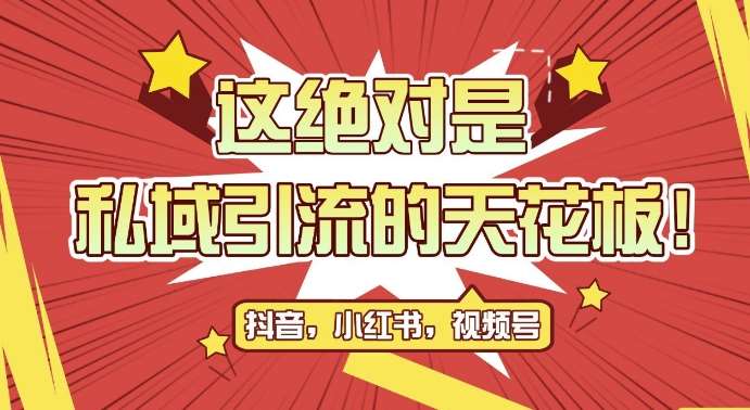 最新首发全平台引流玩法，公域引流私域玩法，轻松获客500+，附引流脚本，克隆截流自热玩法【揭秘】插图