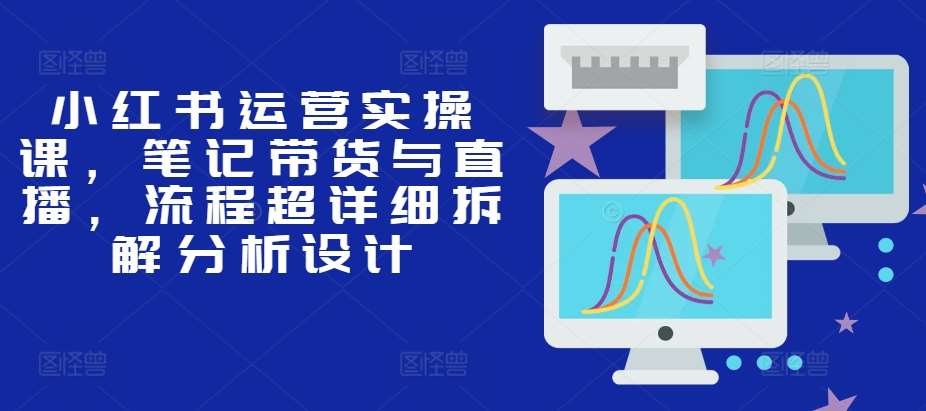 小红书运营实操课，笔记带货与直播，流程超详细拆解分析设计插图